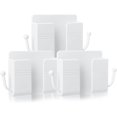 thumbnail image 1 of 3pcs Phone Stand, Cell Phone Holder for Bed, Wall Mount Storage Organizer Box, Wall Mounted Remote Control Holder with Hook, Self-Adhesive Universal Media Organizer Storage Box (White), 1 of 7