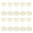 thumbnail image 4 of Soportes para números de mesa soportes para números de mesa estilo corazón en capas galvanizadas 10 piezas para fiesta ANGGREK Otros, 4 of 8