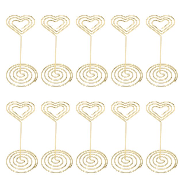 Portatarjetas de identificación, 10 piezas Soportes para números de mesa Clips para tarjetas de identificación Soportes para números de mesa Probado profesionalmente