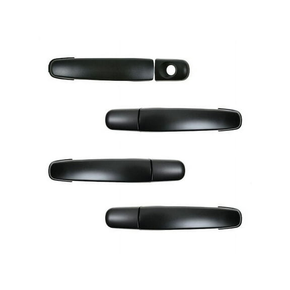 Door Handle Set 4 Piece - Compatible with 2005 - 2010 Pontiac G6 2006 2007 2008 2009