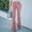 Pink, variant on Babysbule Long Pants for Women Women's Fashion Comfortable Solid Color Pocket Casual Flared Pants