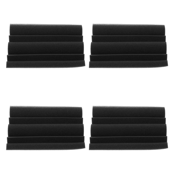 WORGEOUS 4pcs Trap de graves de esquina útil absorbe el azulejo acústico espumoso para estudio para estudio