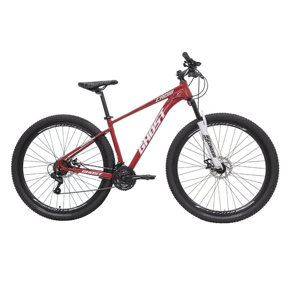 Bicicleta Ghost Crow Rodada 29 Rojo De Montaña