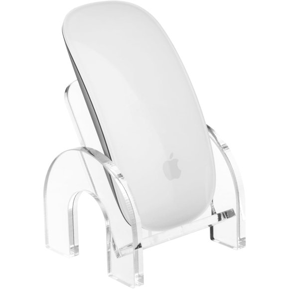 Acrylic Vertical Mount Stand Base for Charging 1 & 2 - Storage Holder (Charger Cable not Included)
