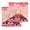 Pink, variant on Pink Mountains Kitchen Dish Towels for Drying Dishes Set of 2, Modern Aesthetic Cherry Blossoms Cranes Waffle Weave Microfiber Hand Tea Bathroom Towels Quick Dry & Absorbent Towel 12x12