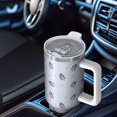 thumbnail image 6 of Christmas 40oz Tumbler– Stainless Steel Insulated Tumbler with Handle and Straw, Large Capacity Travel Cup for Hot & Cold Drinks, 6 of 7