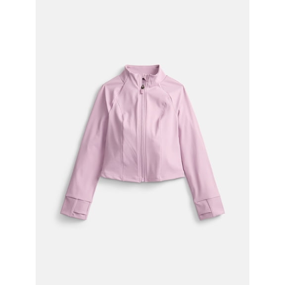 Athletic Works Girl's Active Sculpt Jacket, Sizes 4-18