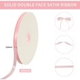 thumbnail image 2 of TONIFUL 3/8 Inch x 100yds Light Pink Satin Ribbon Thin Solid Fabric Ribbons Roll for Gift Wrapping Invitation Floral Hair Balloons Craft Party Wedding Decoration Valentine's Day Bouquet, 2 of 6