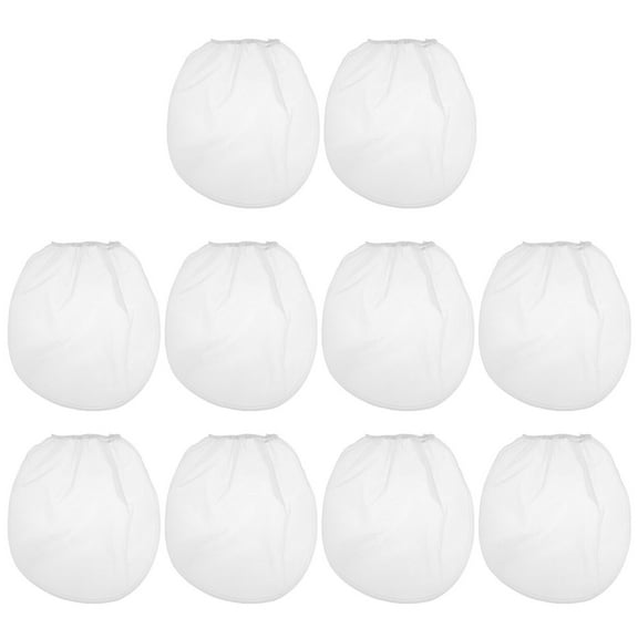 Eease 10pcs Fine Mesh Bag Filters Reusable Cold Brew Bags for Fruit Cider Grape Press