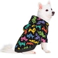 thumbnail image 2 of Balery Colorful Geometric Dog Sudadera con Capucha para Perros Pequeños – Ropa para Mascotas, Disfraz para Perros y Gatos, Ideal para Fiestas y Cosplay-X-Small, 2 of 7
