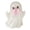 B-Blowing Ghost Night Light, variant on Halloween Ghost Candy Bowl Statue, 13.7" Resin Ghost Figurine Holding Pumpkin Candy Bowl, Outdoor Halloween Decorations for Front Porch, Indoor Yard Lawn Entryway Decor, Trick or Treat Candy Holder