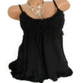 thumbnail image 2 of Plus Size Womens Sleeveless Sundress Summer Strappy Lace Mini Dress Beach Tank Tops, 2 of 2