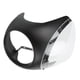 thumbnail image 5 of Cubierta De Carenado Para Faros Delanteros, Fácil De Limpiar, Carenado Para Faros Delanteros De Motocicleta, Combinación Perfecta Para Faros Redondos Para Motocicletas ANGGREK Negro Mate y Transparente, 5 of 8