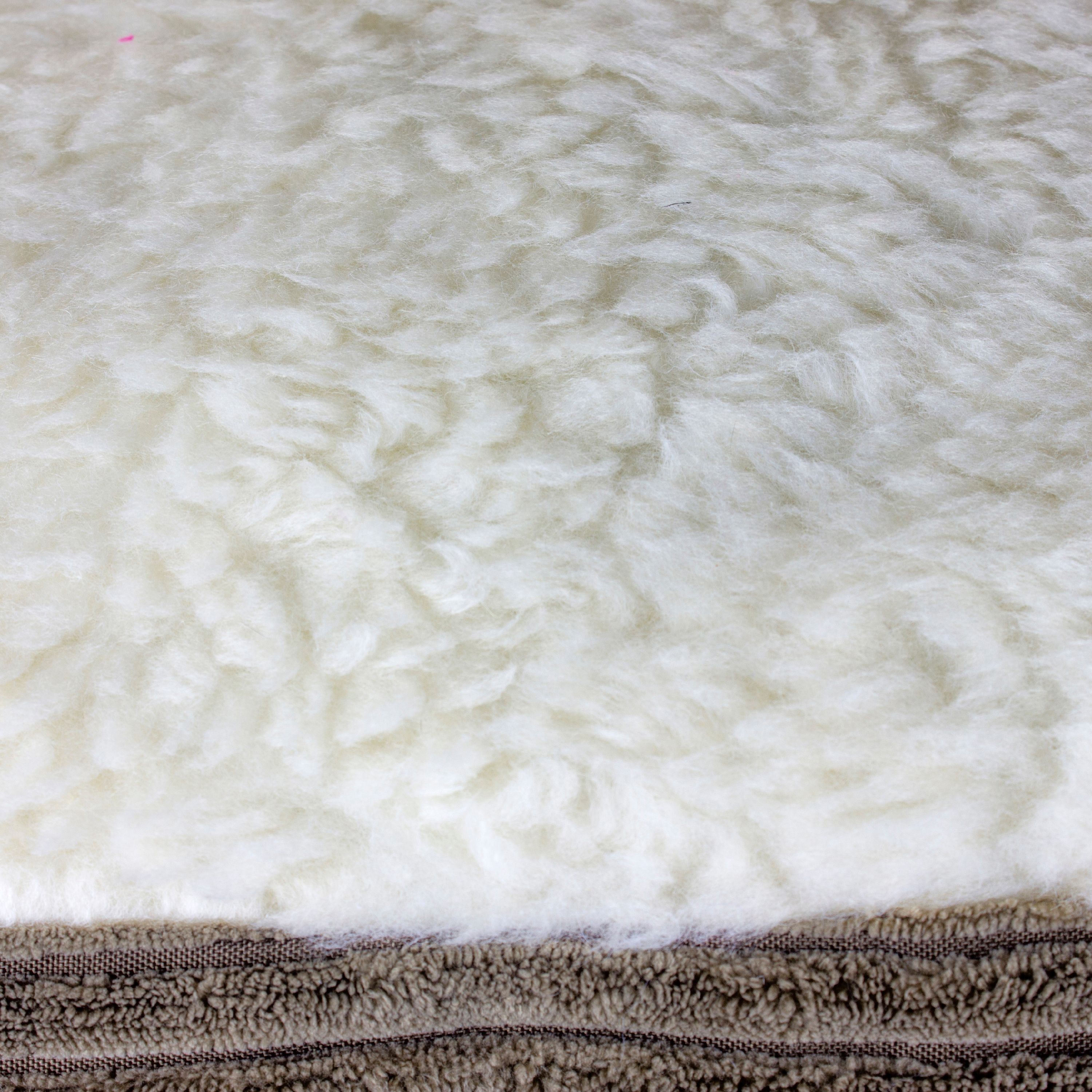 Precious Tails Plush Corduroy And Sherpa Lined Pet Dog Bed