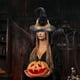 thumbnail image 3 of Sombrero de Bruja de Halloween, Accesorios de Decoración para Fiestas, Sombrero de Bruja, Sombrero de Bruja de Halloween, Sombrero No Tejido, Suministros para Fiestas, Accesorios de Decoración, 3 of 5