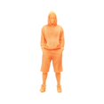 thumbnail image 2 of 1/64 Figura de personas de pie, modelo de personas pequeñas, modelo de tren realista arquitectónico, miniaturas de personas para diseño de estación de Estilo C, 2 of 8