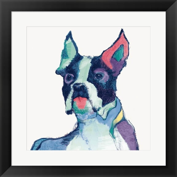 Great Art Now Ulysses Watercolor Pastel by Avery Tillmon Framed Wall Art 20"W x 20"H