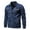 Dark Blue, variant on Odeerbi Denim Jackets Outwear for Men Trendy 2025 Casual Jacket Denim Outdoor Single-breasted Jacket Tooling Jacket Blue