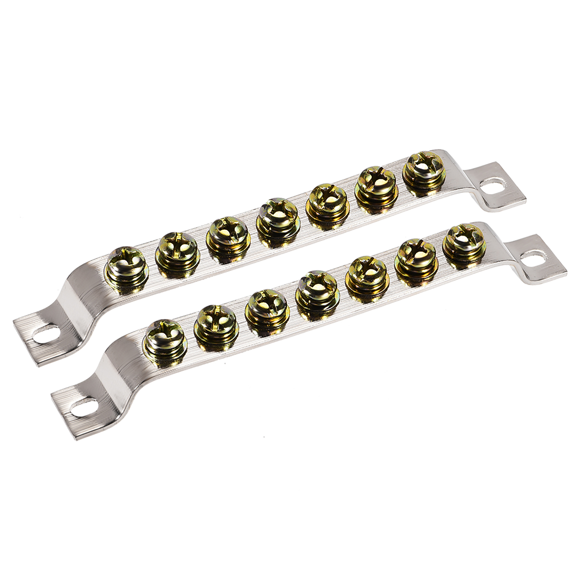 Terminal Block Connector Bar 7 Positions Single Row Ground Wire Bridge