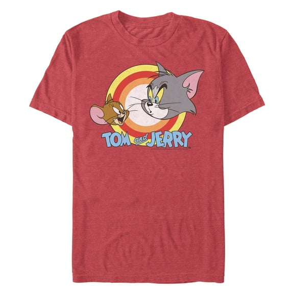 Men's Tom and Jerry Classic Logo Graphic T-Shirt