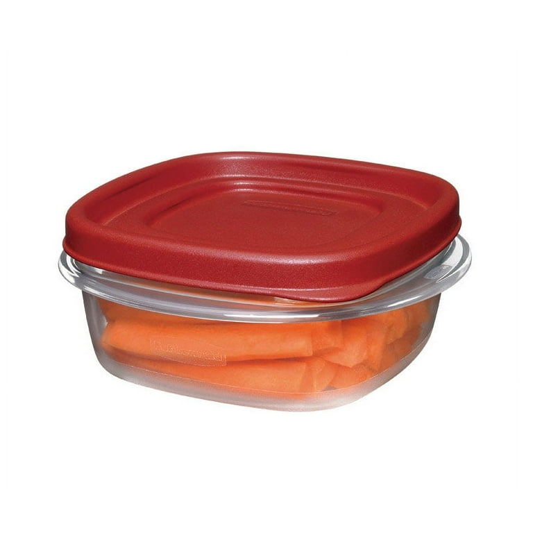 Rubbermaid® 1777161 Easy Find Lids® Red 14-Cup Container