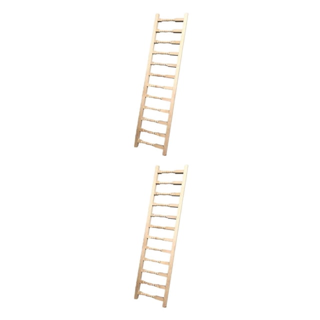 Vogacara Foldable Folding Ladder Miniature 1:12 Mini for Girls Boys Kids 2piezas Tipo 2
