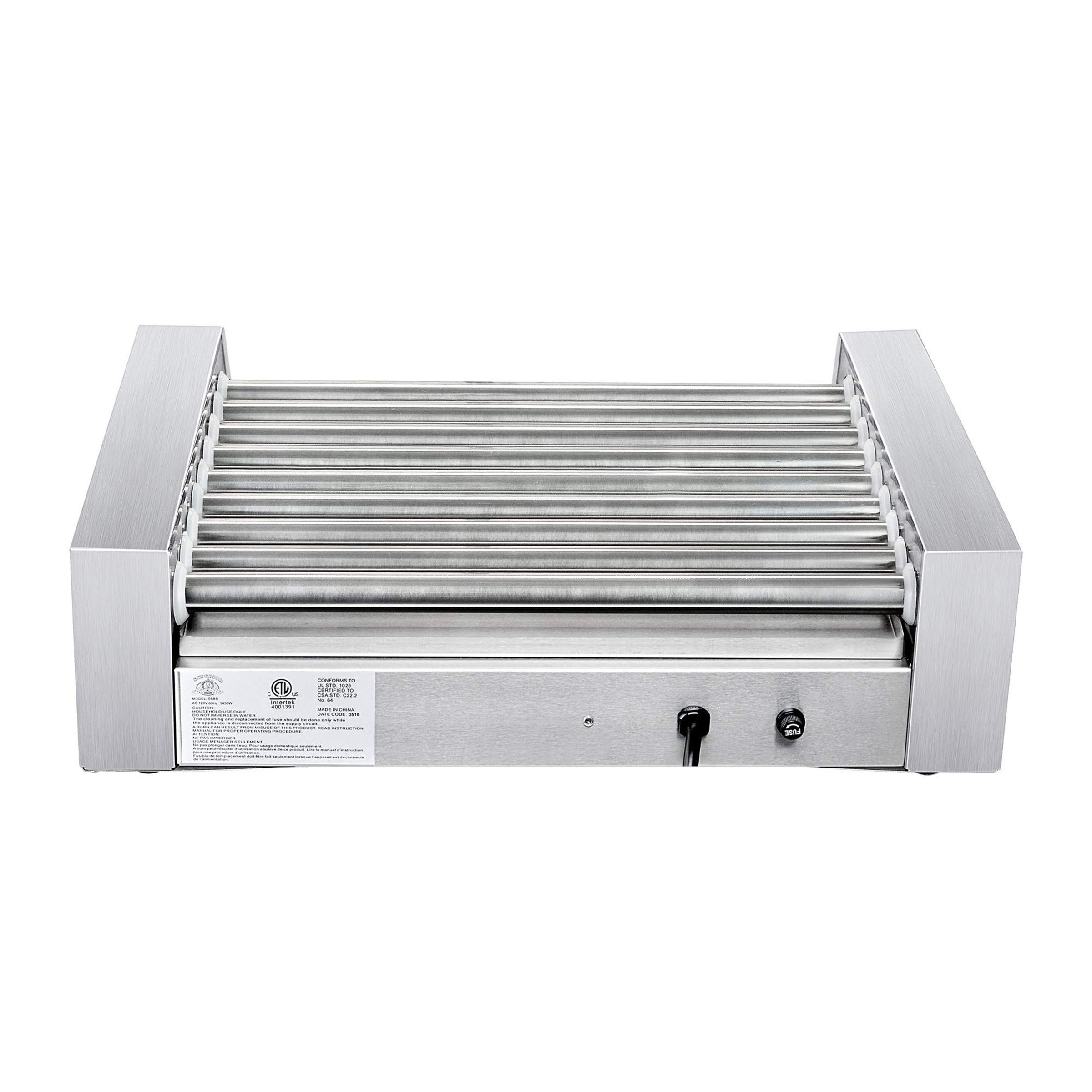 Electric 30 Hot Dog 11 Roller Grill Cooker Machine with Cover, 23 x 20 -  Kroger