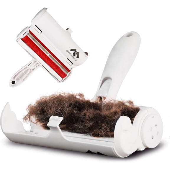 Mindful Design Pet Hair Remover Roller - Reusable for Dog and Cat Hair