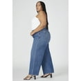 thumbnail image 2 of ELOQUII Women's Plus Size The Yvette Rigid Wide Leg Jean, 2 of 4