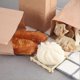 thumbnail image 4 of 100 X Brown Paper Bags, Large Kraft Paper Bags With Bottom, Gift Bags For, 4 of 5