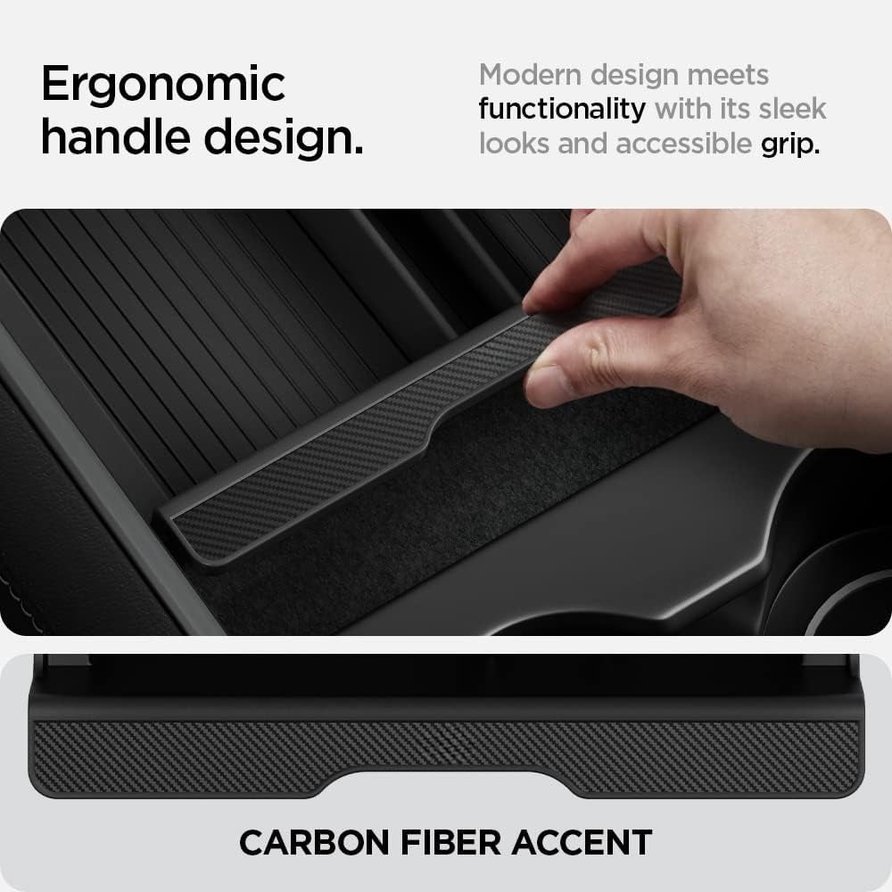 Center Console Organizer for Tesla Model Y (2021-2024) & Model 3 (2021-2023) [Not for Model Y Juniper 2025/26 and Model 3 Highland (2024/25)]