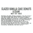 Freshness Guaranteed Glazed Regular Vanilla Cake Donuts, 16 oz, 8 Count