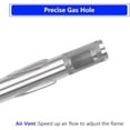 thumbnail image 3 of 1 Pc Burner for Weber Desktop Q Series Grill Models Q,Weber Q100 and Q120,Weber Q1000 and Q1200 (Above 2014) Gas Grills,Stainless Steel Tube of Gas Grill 304 for Grill Burner (Silver), 3 of 7