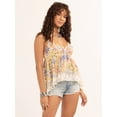 thumbnail image 4 of Jessica Simpson Women's Indy Hankerchief Hem Top, Sizes XS-XL, 4 of 6