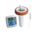 thumbnail image 3 of Digital Pool Thermometer Floating - Easy Read Wireless Water Thermometer for Spa, Aquarium & Swimming Pools - IPX8 Waterproof Design with Remote Temperature Sensor & Humidity Monitor, 3 of 9