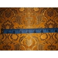 thumbnail image 5 of Silk Brocade fabric 44" wide BRO719C[1-6]available in 6 colors BURGANDY ,MANGO ,PURPLE ,GREY, BLUE ,ORANGE, 5 of 11