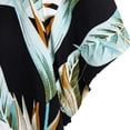 thumbnail image 5 of Njagoc3 Mens Floral Print Hawaiian Shirt, Regular Fit, Lightweight Fabric, Summer Beach & Vacation, Tropical Button - Up Top, 5 of 6