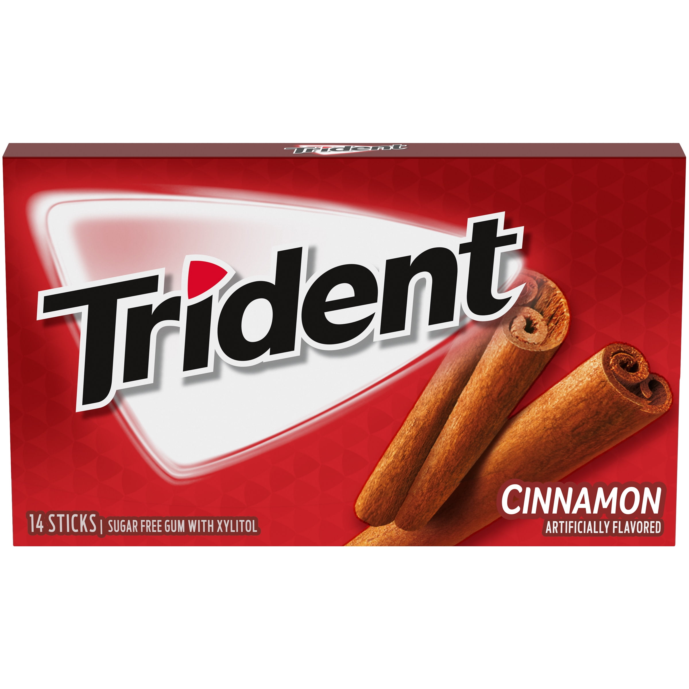 Trident Cinnamon Sugar Free Gum, 14 Piece Pack