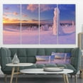thumbnail image 1 of Frozen Trees on Mountain Panorama - Landscape Canvas Art Print, 1 of 3