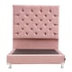thumbnail image 2 of Box Base Cama Matrimonial + Cabecera Capri Palo de Rosa Dicasa  Dante, 2 of 8