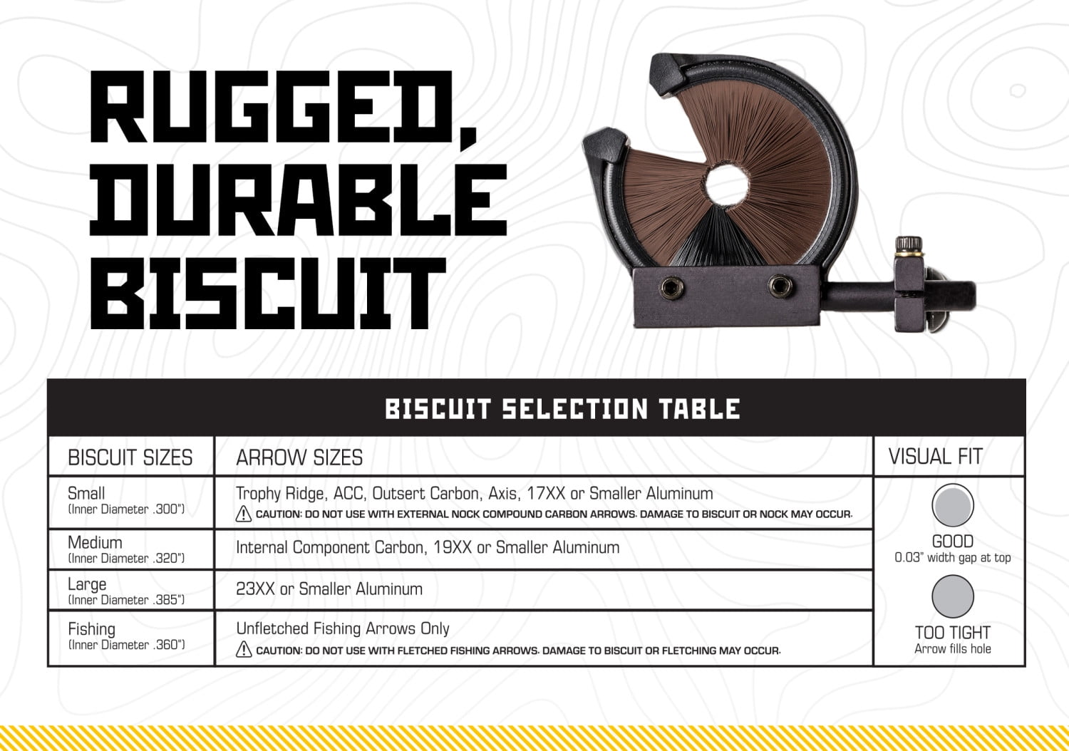 Trophy Ridge Original Quick Shot Whisker Biscuit® Arrow Rest With Silent Arrow Loading - Walmart.com
