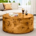 thumbnail image 3 of Dextrus Burl Wood Coffee Table, 3 of 5
