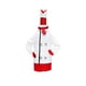 thumbnail image 1 of Envoltura de manga de botella de Navidad, ropa decorativa divertida de Chef, regalos de fiesta, vestido de vino tinto, restaurante, tienda, mesa, Kits de decoración para fiestas Estilo de botón Moyic HA070379-01, 1 of 6