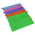 thumbnail image 3 of 12-Pack A4 Hanging File Folders with Tabs and Card Inserts - Office and Home Organization (Assorted Colors), 3 of 3