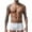 White, variant on ZVNAΖH Mens Swim Boxer Briefs, Mens Summer Drawstring Waist Solid Color Swim Shorts