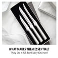 thumbnail image 4 of Rada Kitchen Knives Boxed Set, 3 Piece Cook’s Choice Gift Set, Heavy Duty Paring Knife, Utility/Steak Knife, and Tomato Slicer, 4 of 6