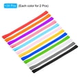 thumbnail image 3 of Uxcell 8" Large Elastic Rubber Bands, 48 Pcs Big Silicone Rubber Bands Straps, Colorful, 3 of 6