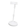 thumbnail image 2 of Soporte para micrófono de escritorio con altura ajustable de 24 a 32 cm para transmisión Accesorio de fácil montaje Base redonda ajustable, 2 of 8