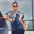 thumbnail image 4 of Fotbe Cloud Wolf Camiseta Polo de Golf para Hombre con Estampado – Camisa Deportiva Transpirable con Cuello Abotonado-XX-Large, 4 of 6