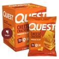 thumbnail image 3 of (3 pack) Quest Cheese Crackers, Cheddar Blast flavor, 10g of Protein, Made with Real Cheese, 4 Count, 3 of 9